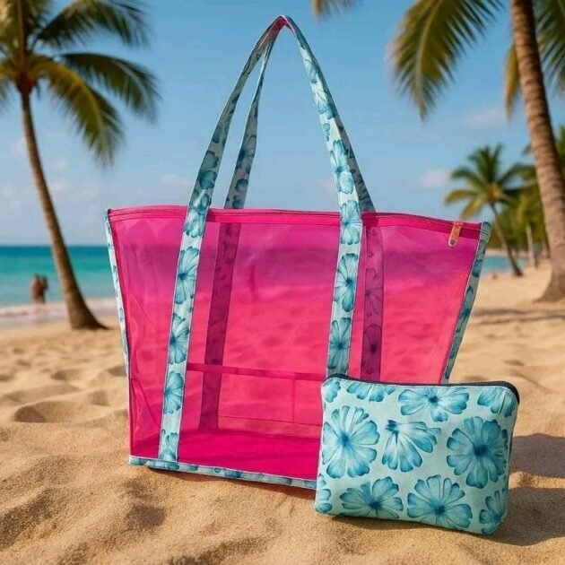 sac de plage en pvc